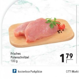 Putenschnitzel bei Citti Markt