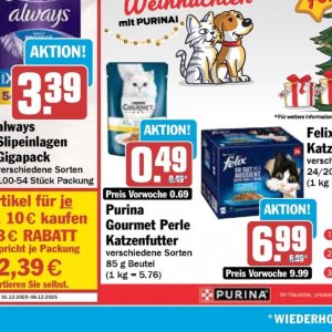 Katzenfutter purina