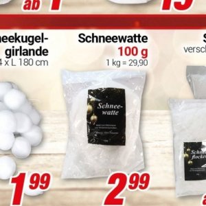 Watte bei Centershop