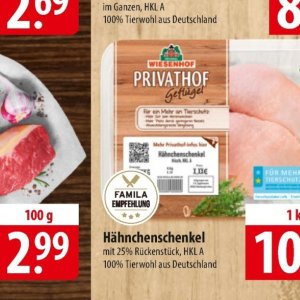 Hähnchenschenkel bei Famila Nord Ost