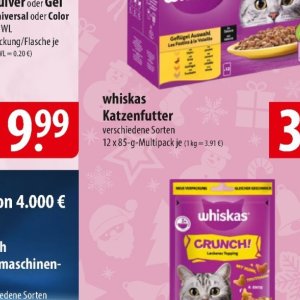 Katzenfutter whiskas