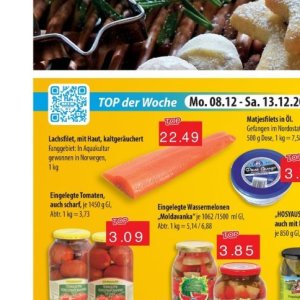 Lachsfilet bei Mix Markt