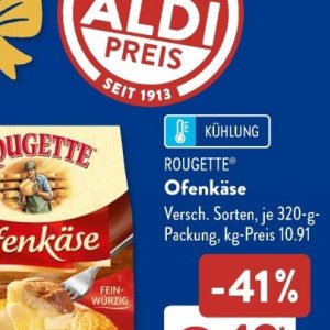 Ofenkäse rougette