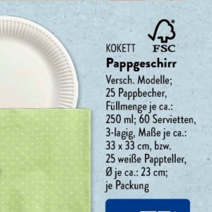 Servietten bei Aldi SÜD