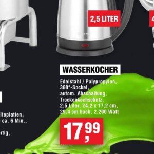 Wasserkocher bei Handelshof