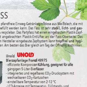 Fass bei Citti Markt