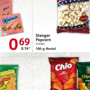 Popcorn bei Selgros