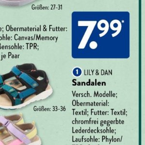 Sandalen bei Aldi SÜD
