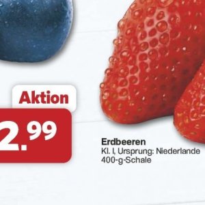 Erdbeeren bei Famila Nord West