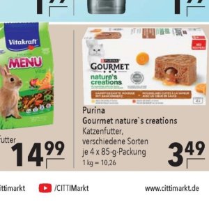 Katzenfutter purina