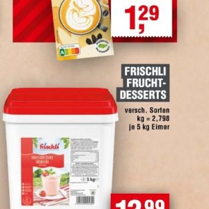 Desserts bei Handelshof