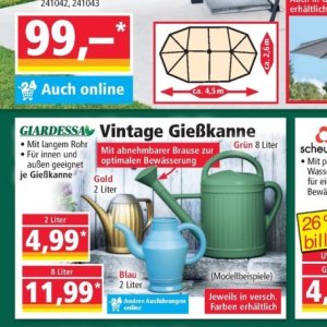 Bewässerung bei Norma