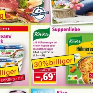 Nudeln bei Norma