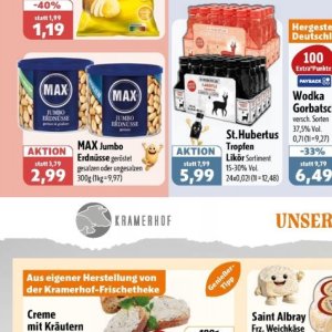 Erdnüsse bei Aktiv Irma