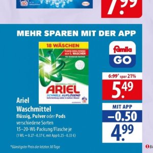 Waschmittel ariel