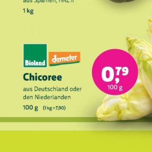 Chicoree bei BioMarkt