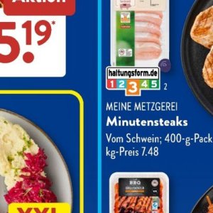 Minutensteaks