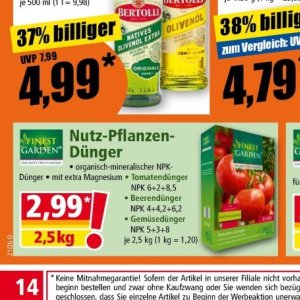 Dünger bei Norma
