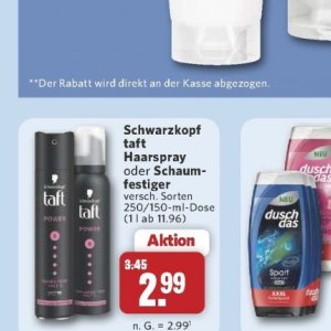 Schaumfestiger
