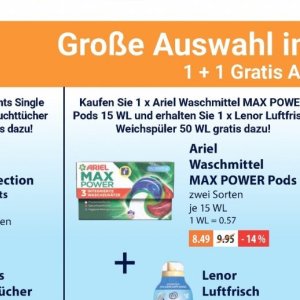 Weichspüler ariel  bei V-Markt