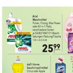 Waschmittel ariel