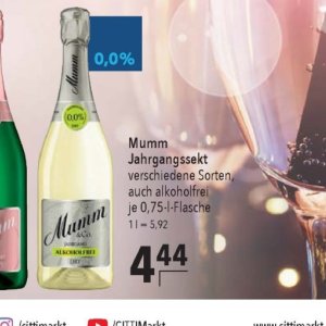 Mumm bei Citti Markt