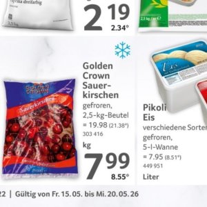 Kirschen bei Selgros