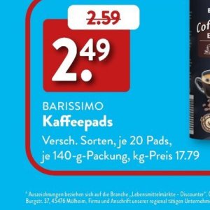 Kaffeepads