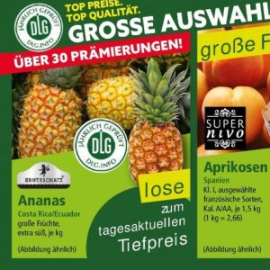 Ananas bei Norma