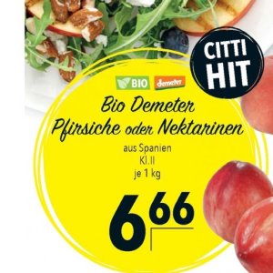 Pfirsiche bei Citti Markt