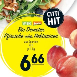 Nektarinen bei Citti Markt
