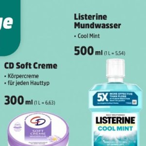 Mundwasser listerine