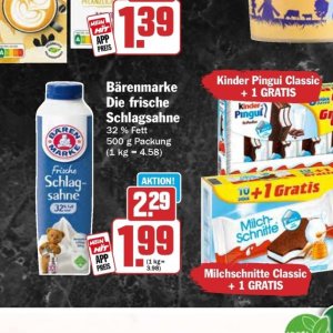 Schlagsahne bei Hit