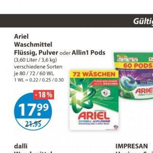 Waschmittel ariel