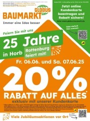 Prospekt Globus Baumarkt