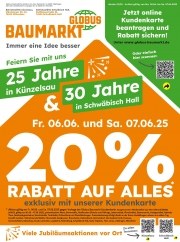 Prospekt Globus Baumarkt