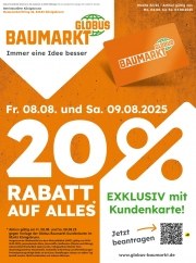 Prospekt Globus Baumarkt