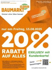Prospekt Globus Baumarkt