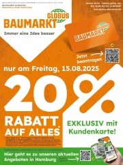 Prospekt Globus Baumarkt