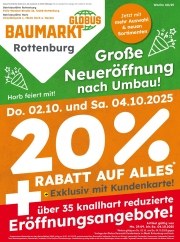 Prospekt Globus Baumarkt