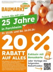 Prospekte Globus Baumarkt Erlangen